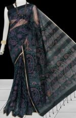 Net Embroidered Saree