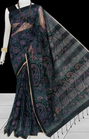 Net Embroidered Saree